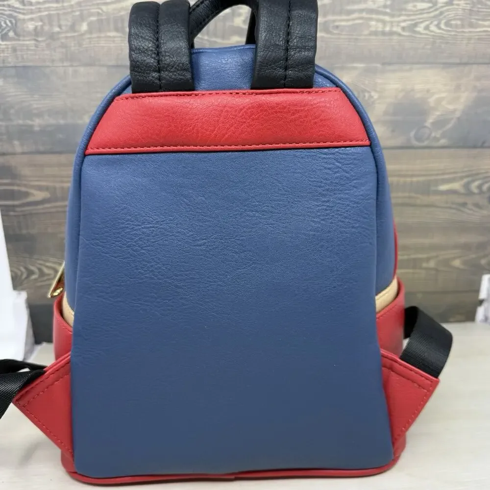 Loungefly Captain Marvel Classic Cosplay Mini Backpack